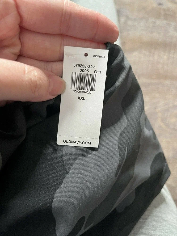 Old Navy Active Powersoft Womens Sports Bra Womens 2XL Gray Camo Print K8 - Picture 4 of 6